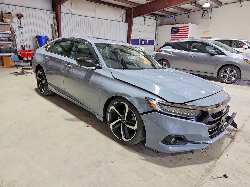 2022 Honda Accord მანქანა იყიდება აუქციონზე, vin: 1HGCV2F35NA014359, აუქციონის ნომერი: 60071896