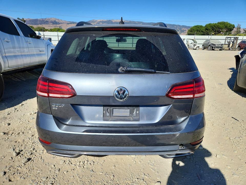 2018 Volkswagen Golf Sportwagen მანქანა იყიდება აუქციონზე, vin: 3VWD17AUXJM752387, აუქციონის ნომერი: 62862736