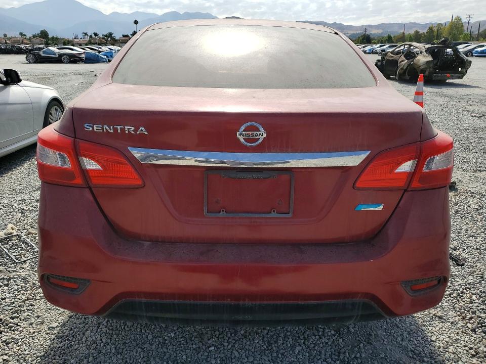 2017 Nissan Sentra მანქანა იყიდება აუქციონზე, vin: 3N1AB7AD4HL603110, აუქციონის ნომერი: 60459836