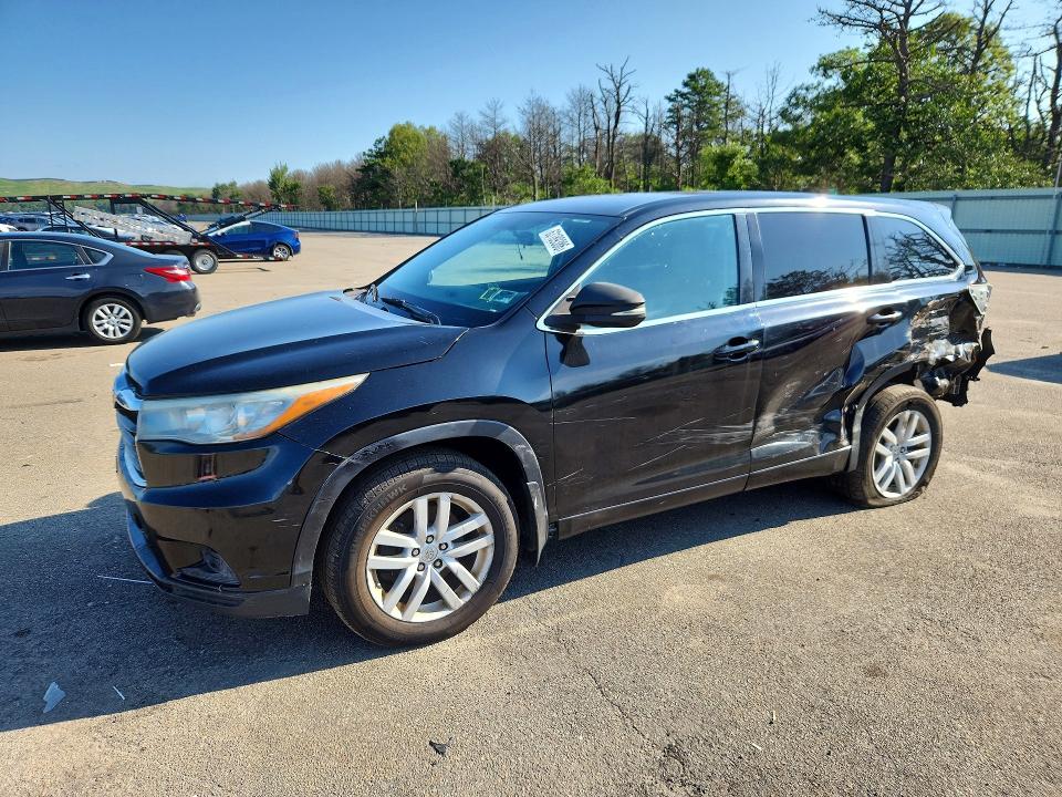 Продаж на аукціоні авто 2015 Toyota Highlander, vin: 5TDBKRFH8FS203521, номер лоту: 63189386