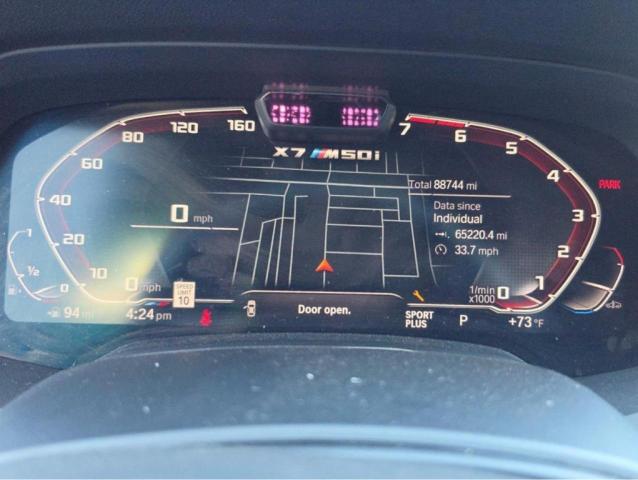 2022 Bmw X7 მანქანა იყიდება აუქციონზე, vin: 5UXCX6C02N9K13685, აუქციონის ნომერი: 61655656