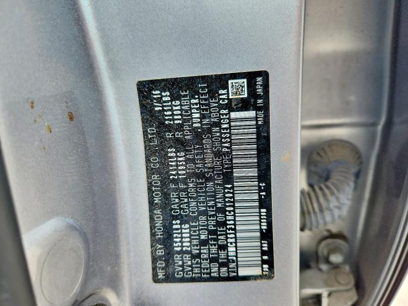 Продаж на аукціоні авто 2017 Honda Accord, vin: JHMCR6F36HC012024, номер лоту: 60147526
