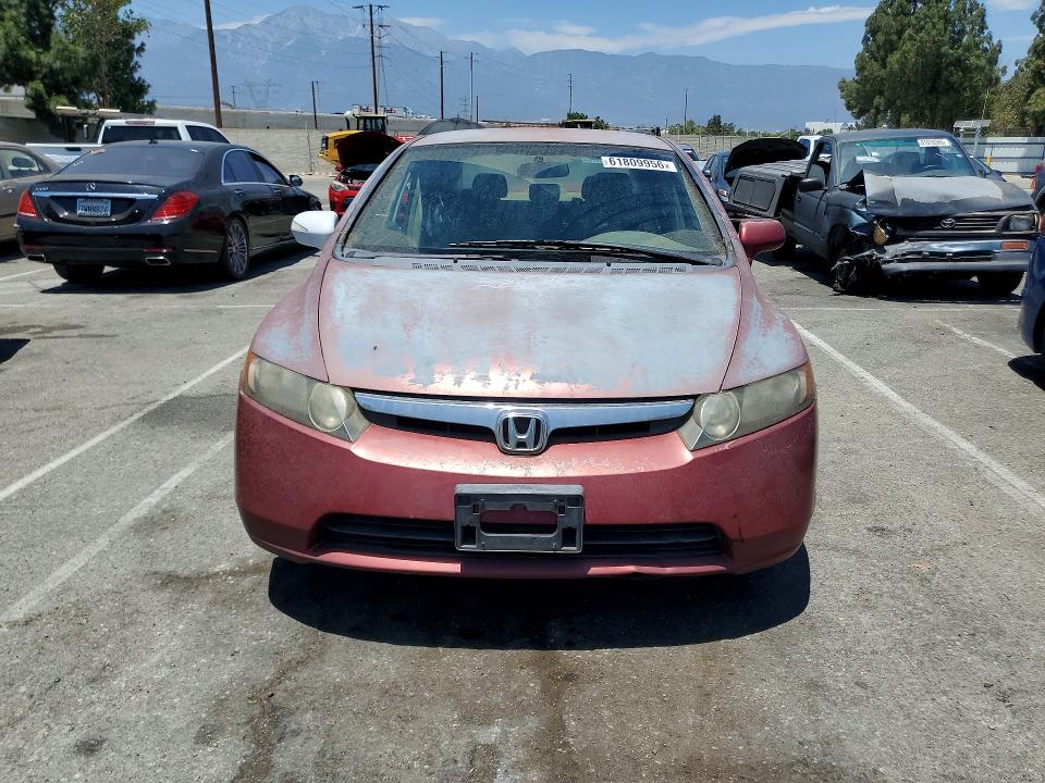 2007 Honda Civic მანქანა იყიდება აუქციონზე, vin: JHMFA16557S001156, აუქციონის ნომერი: 61809956