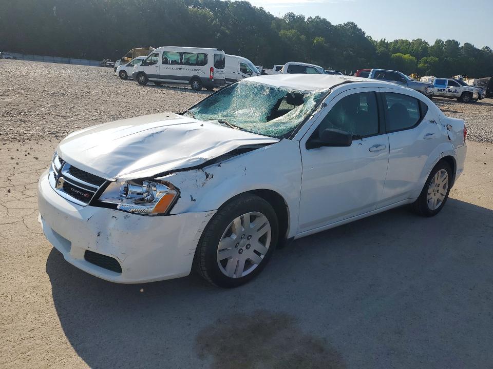 59778736 :رقم المزاد ، 1C3CDZAB2EN166220 vin ، 2014 Dodge Avenger مزاد بيع