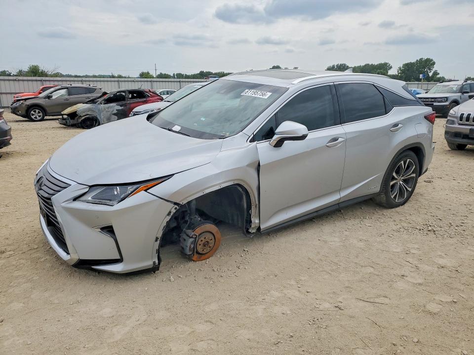 61195756 :رقم المزاد ، 2T2BGMCA9HC015089 vin ، 2017 Lexus Rx 450h مزاد بيع