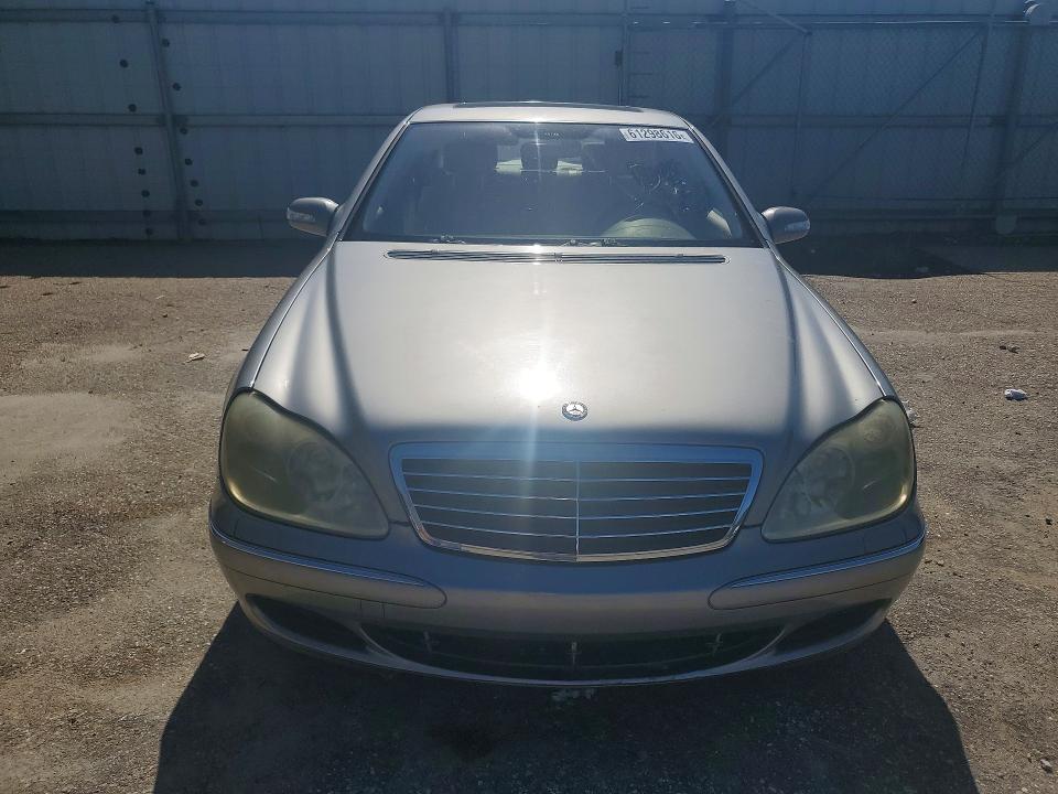 61298616 :رقم المزاد ، WDBNG75J15A452289 vin ، 2005 Mercedes-benz S مزاد بيع