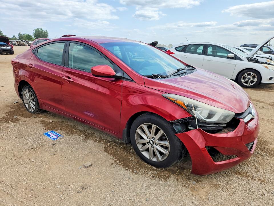 Продаж на аукціоні авто 2015 Hyundai Elantra, vin: 5NPDH4AE4FH597855, номер лоту: 61775906