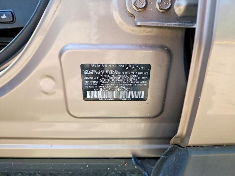 Продаж на аукціоні авто 2014 Subaru Forester, vin: JF2SJAGCXEH440829, номер лоту: 59576616