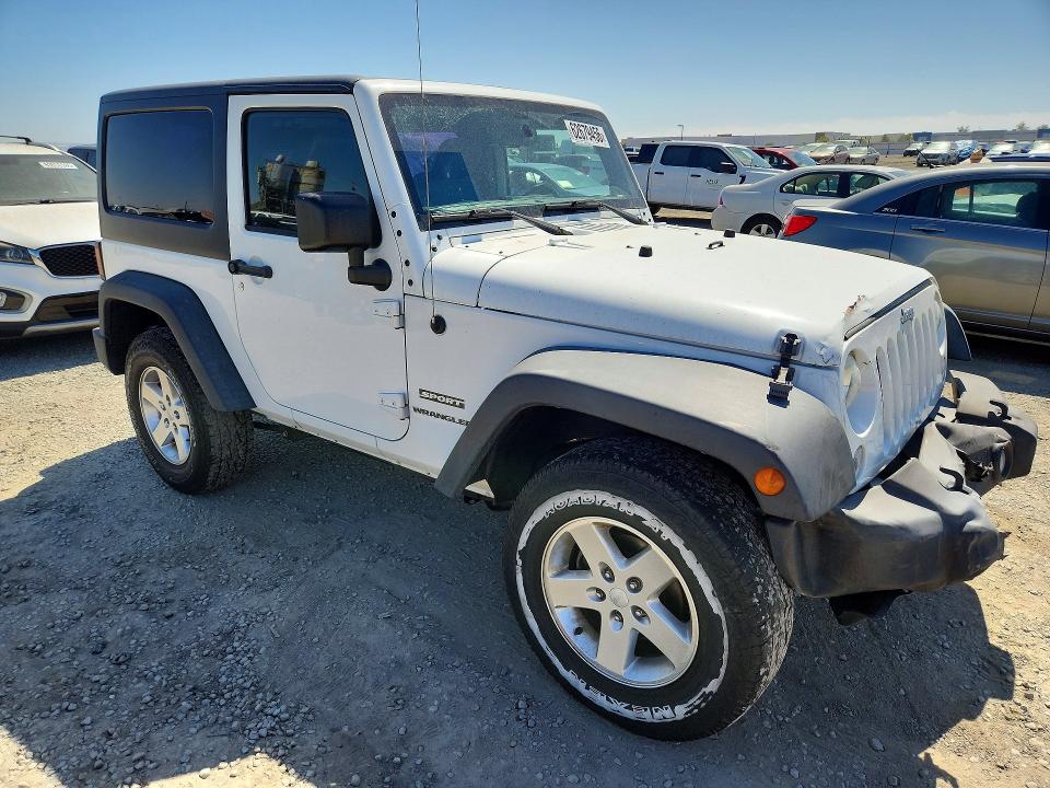 Auction sale of the 2015 Jeep Wrangler, vin: 1C4AJWAG8FL613488, lot number: 62679456