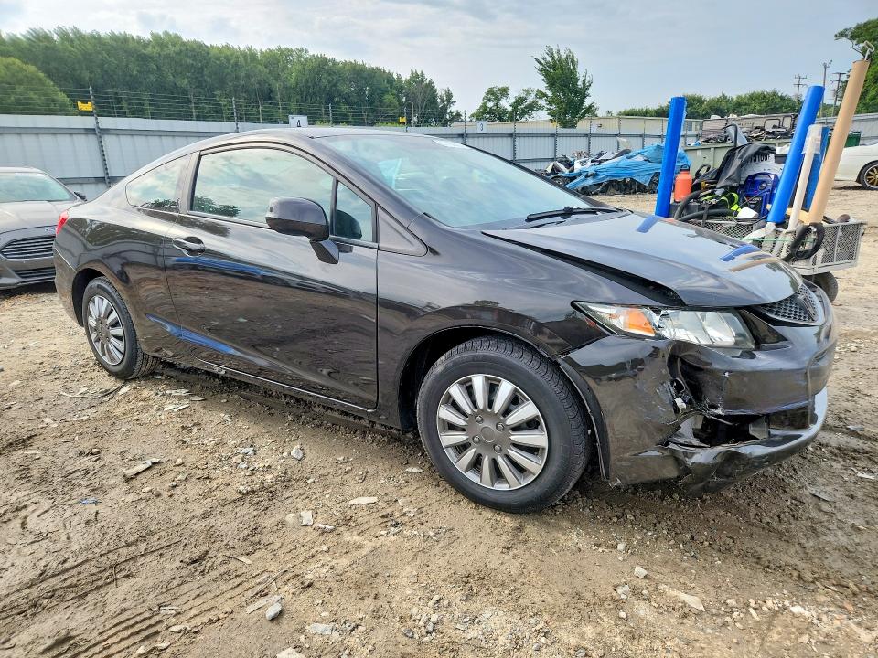 Продажа на аукционе авто 2013 Honda Civic, vin: 2HGFG3B52DH504939, номер лота: 61735326