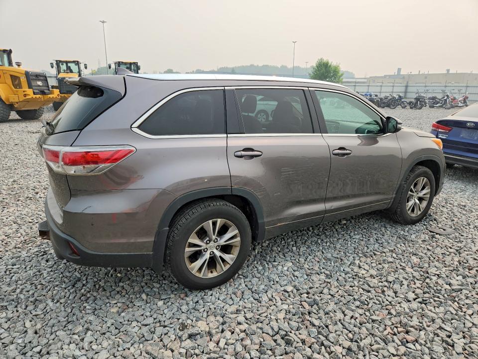 Aukcja sprzedaży 2014 Toyota Highlander, vin: 5TDJKRFH1ES068778, numer aukcji: 61157756