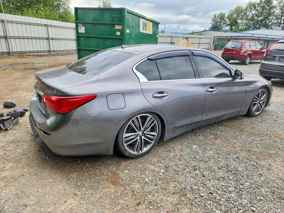 Продаж на аукціоні авто 2015 Infiniti Q50, vin: JN1BV7AR2FM400713, номер лоту: 61780826