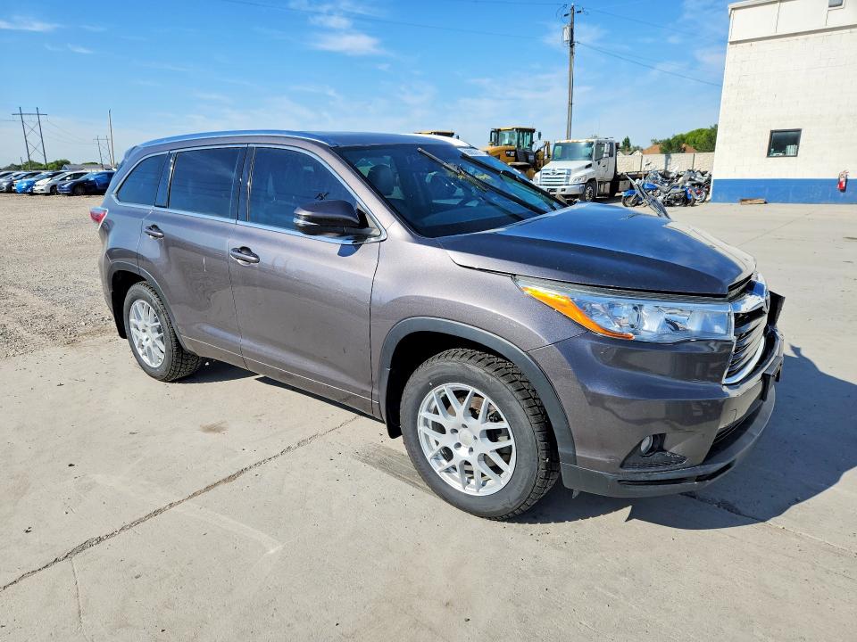 59885716 :رقم المزاد ، 5TDJKRFH2GS343139 vin ، 2016 Toyota Highlander مزاد بيع