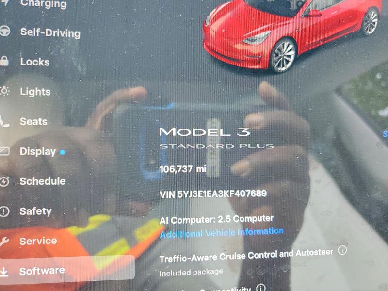 Aukcja sprzedaży 2019 Tesla Model 3, vin: 5YJ3E1EA3KF407689, numer aukcji: 61181356
