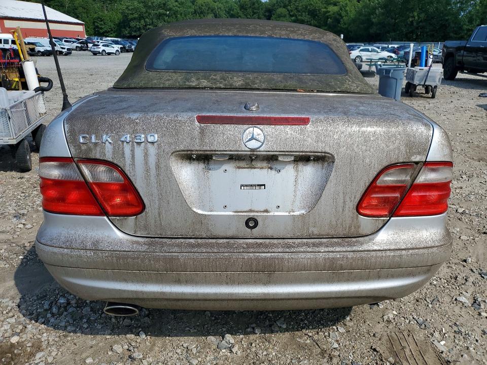 Aukcja sprzedaży 2002 Mercedes-benz Clk, vin: WDBLK70G62T103758, numer aukcji: 62171956