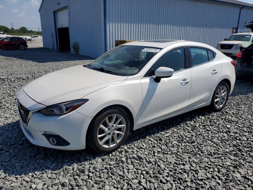 60591316 :رقم المزاد ، JM1BM1W33F1236830 vin ، 2015 Mazda 3 مزاد بيع