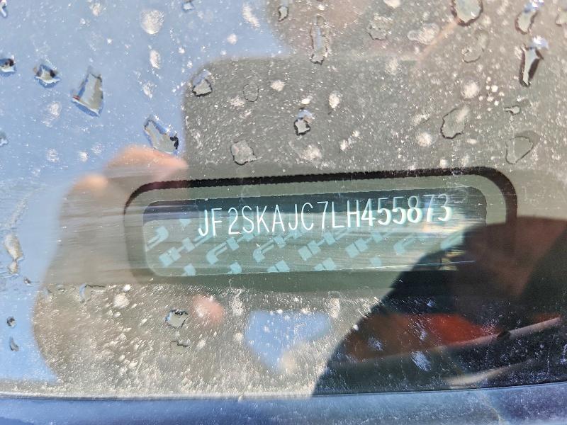 60852736 :رقم المزاد ، JF2SKAJC7LH455873 vin ، 2020 Subaru Forester مزاد بيع