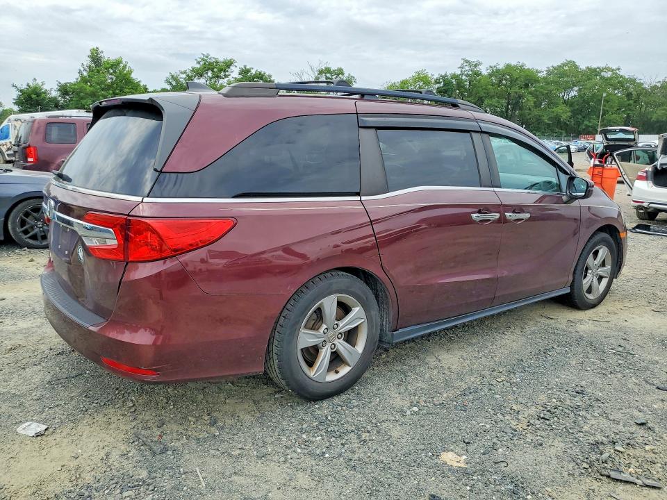 Продаж на аукціоні авто 2019 Honda Odyssey, vin: 5FNRL6H70KB048637, номер лоту: 61350246