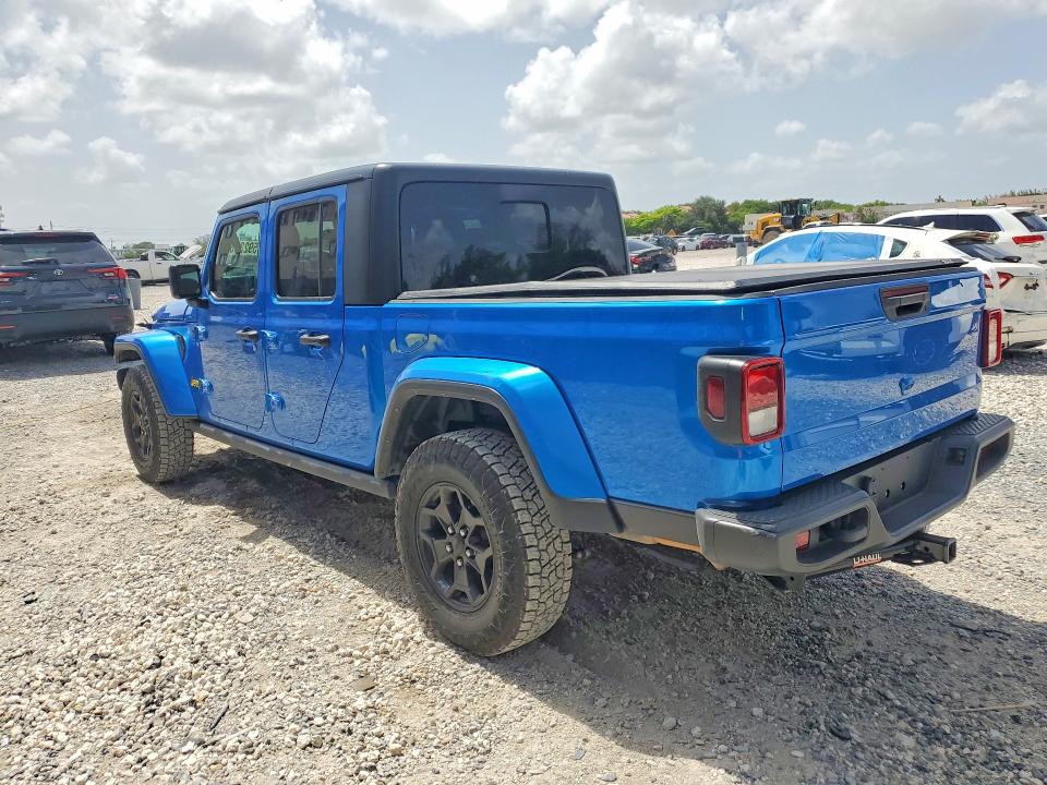 60592346 :رقم المزاد ، 1C6HJTAG2ML598827 vin ، 2021 Jeep Gladiator مزاد بيع