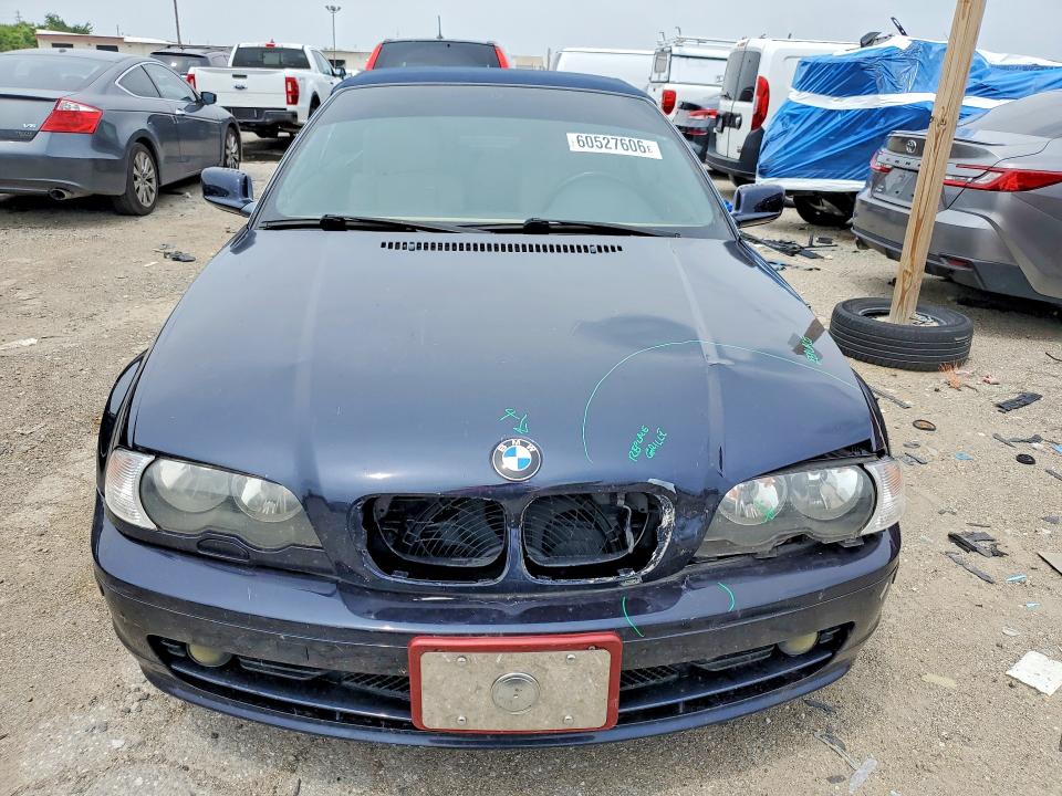 2001 Bmw 325 მანქანა იყიდება აუქციონზე, vin: WBABS33431JY56811, აუქციონის ნომერი: 60527606