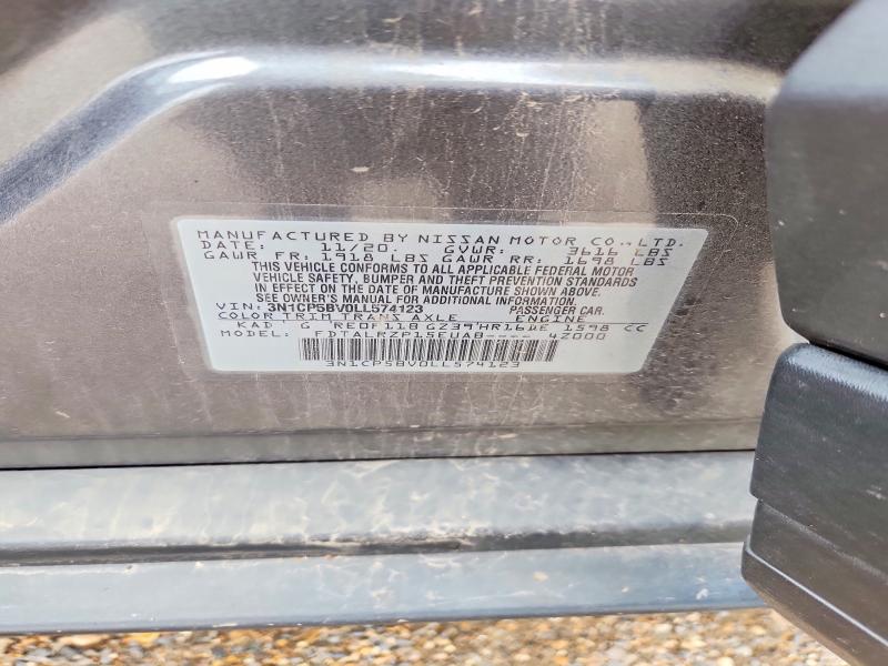 Aukcja sprzedaży 2020 Nissan Kicks, vin: 3N1CP5BV0LL574123, numer aukcji: 60782806
