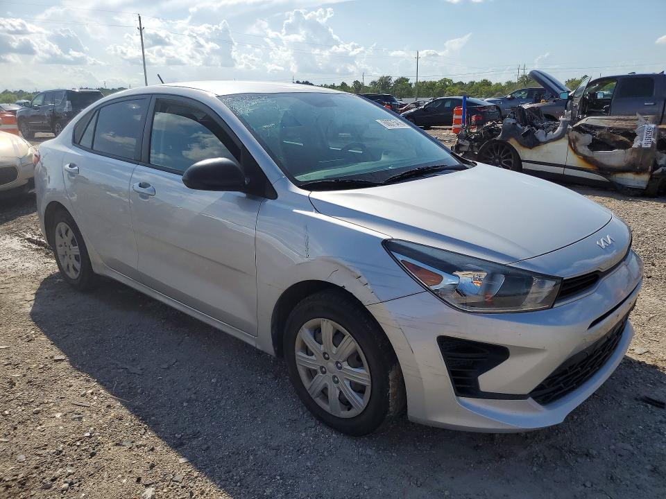 60075416 :رقم المزاد ، 3KPA24AD4NE445377 vin ، 2022 Kia Rio مزاد بيع