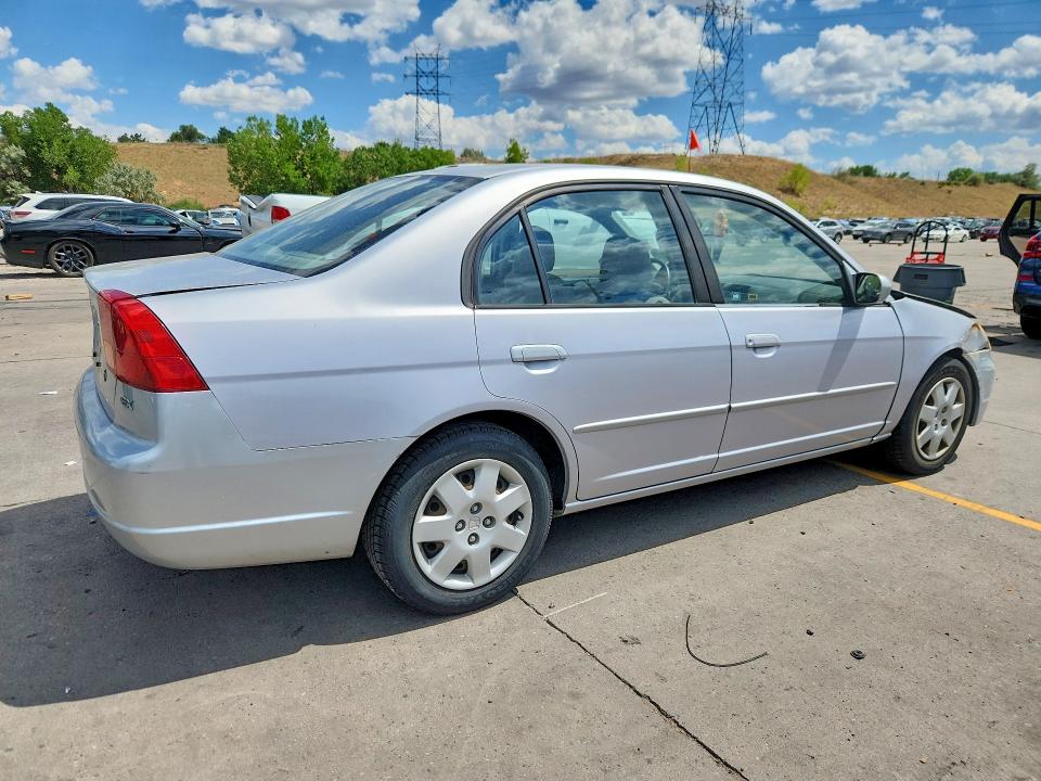 61316846 :رقم المزاد ، 1HGES26892L027936 vin ، 2002 Honda Civic مزاد بيع