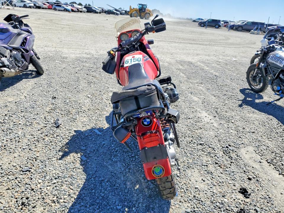 60210786 :رقم المزاد ، WB1048802N0231011 vin ، 1992 Bmw R100 مزاد بيع