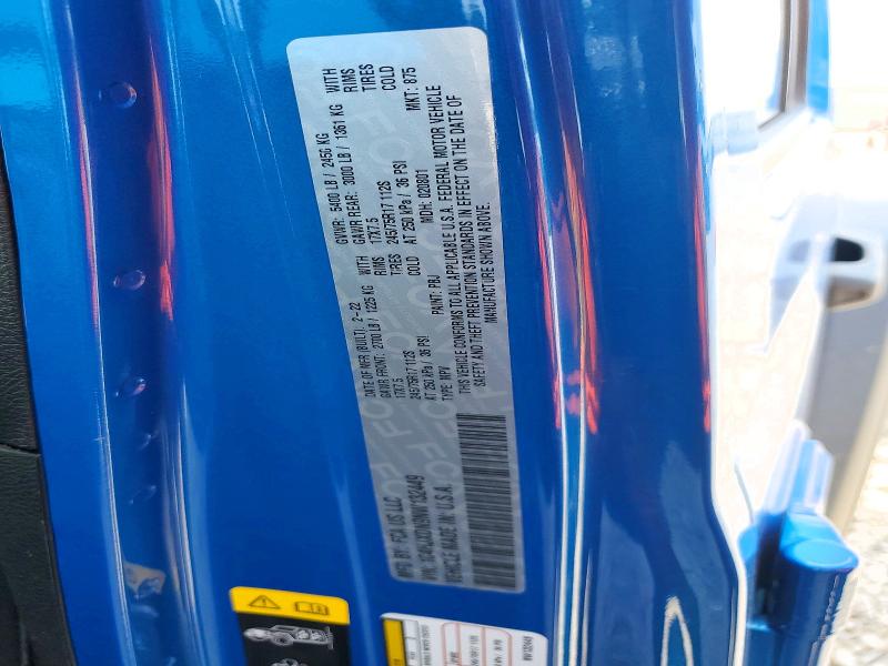 Aukcja sprzedaży 2022 Jeep Wrangler Unlimited, vin: 1C4HJXDN9NW132449, numer aukcji: 59337596