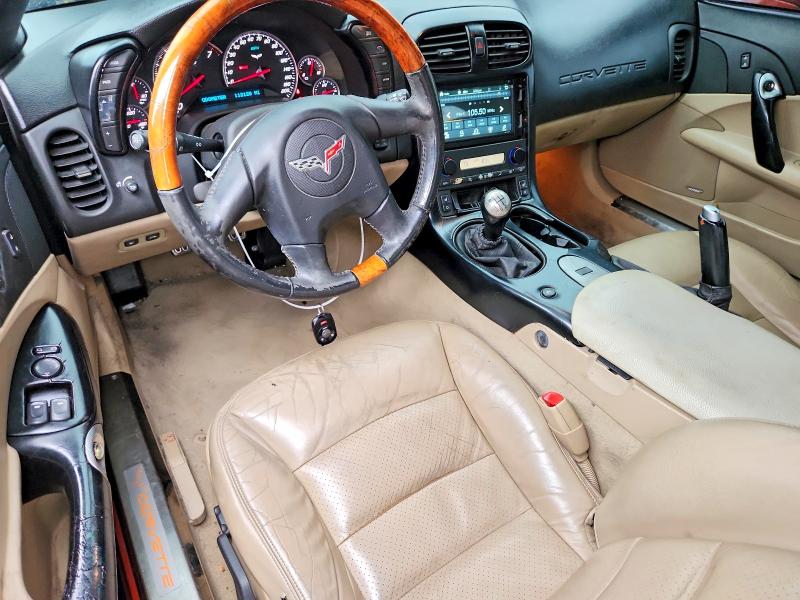 63038136 :رقم المزاد ، 1G1YY24U155123474 vin ، 2005 Chevrolet Corvette مزاد بيع