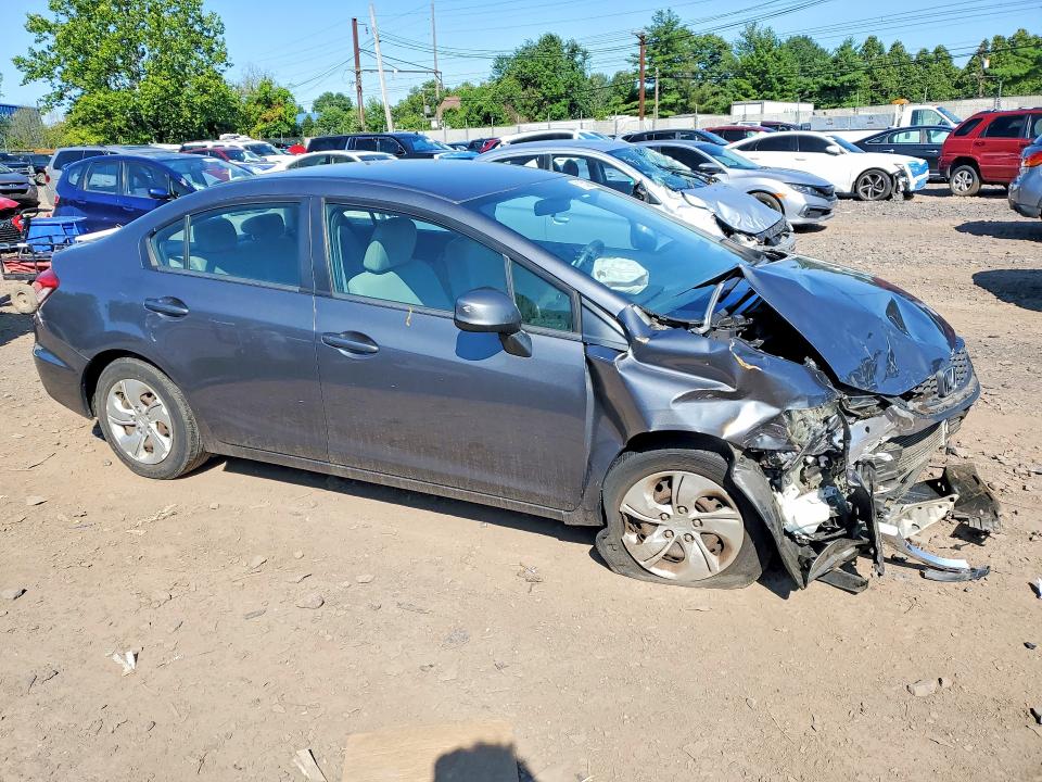 61850296 :رقم المزاد ، 19XFB2F58DE272957 vin ، 2013 Honda Civic مزاد بيع