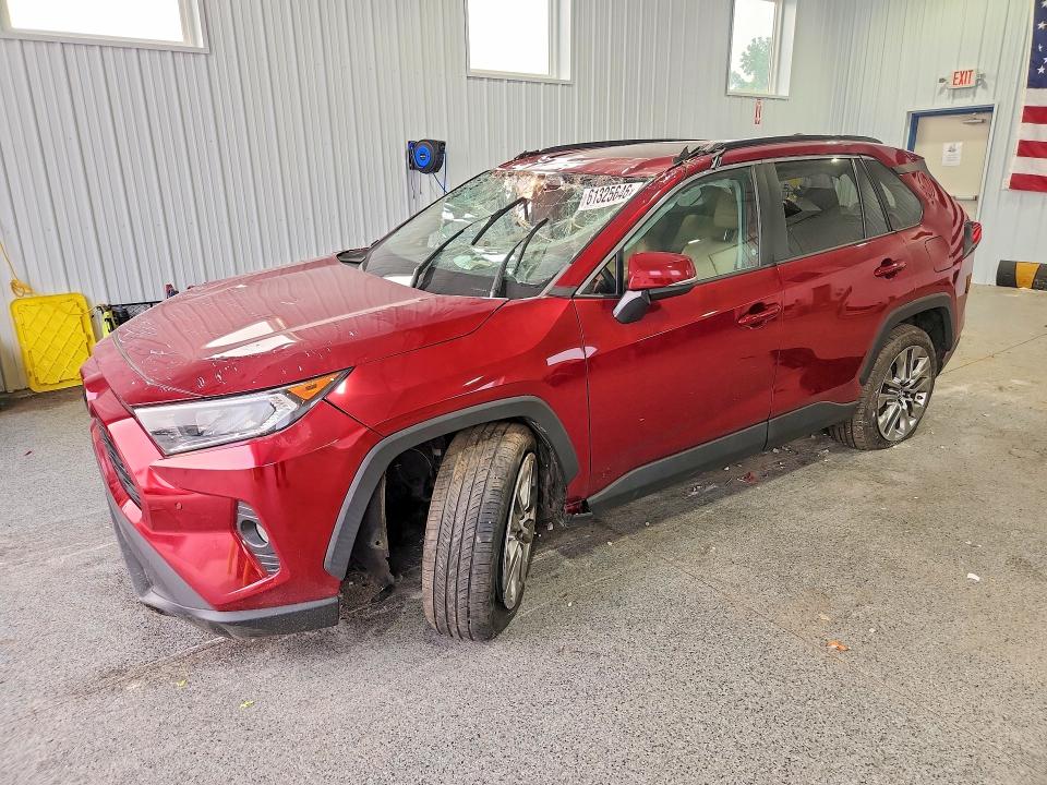 2019 Toyota Rav4 მანქანა იყიდება აუქციონზე, vin: 2T3C1RFV8KW040097, აუქციონის ნომერი: 61325646