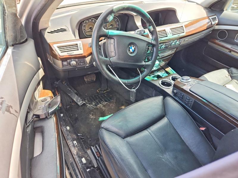 2006 Bmw 750 მანქანა იყიდება აუქციონზე, vin: WBAHN83556DT60972, აუქციონის ნომერი: 63466366