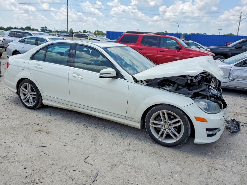 59239336 :رقم المزاد ، WDDGF8BB9CR234783 vin ، 2012 Mercedes-benz C مزاد بيع