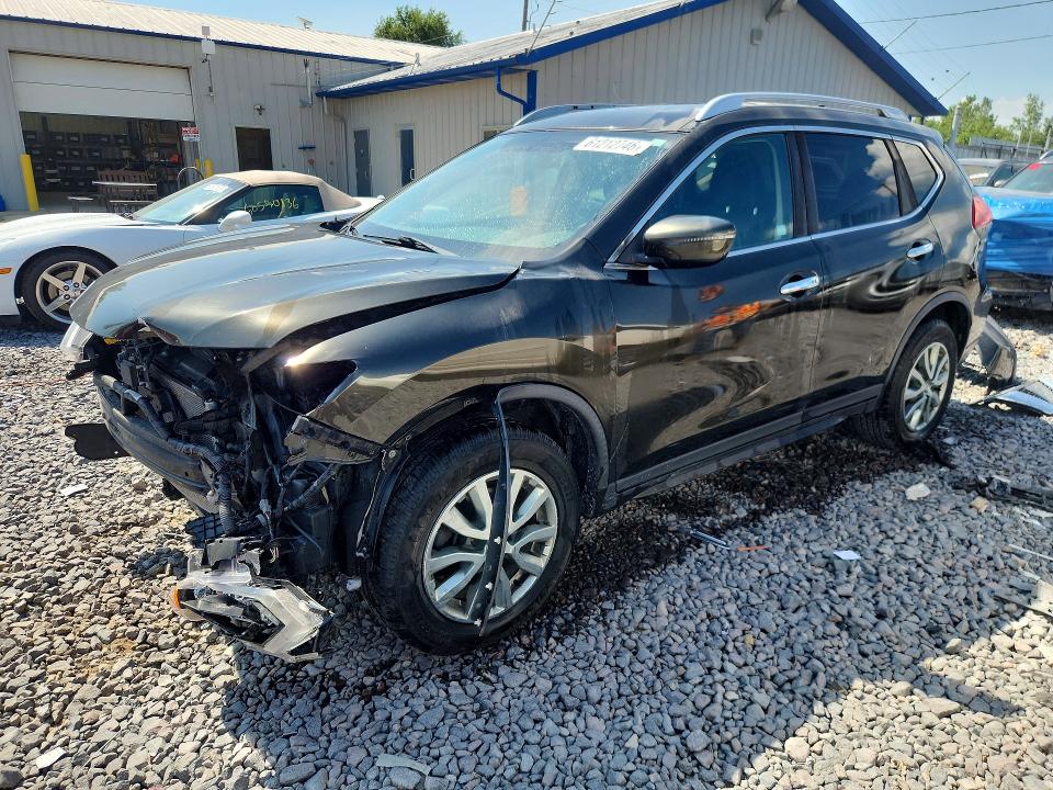 2017 Nissan Rogue მანქანა იყიდება აუქციონზე, vin: KNMAT2MV6HP585358, აუქციონის ნომერი: 61212746