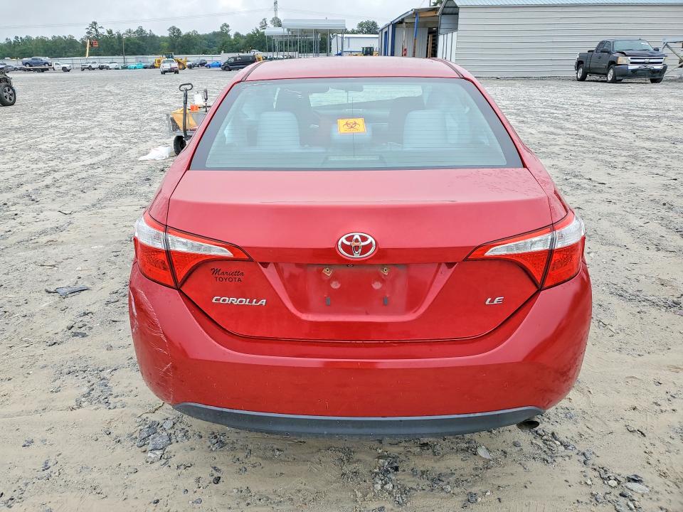 2015 Toyota Corolla მანქანა იყიდება აუქციონზე, vin: 2T1BURHEXFC396230, აუქციონის ნომერი: 60461696