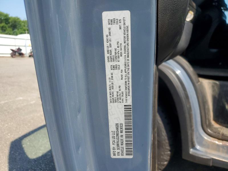 Aukcja sprzedaży 2021 Ram Promaster 3500, vin: 3C6MRVJG2ME544620, numer aukcji: 58766886