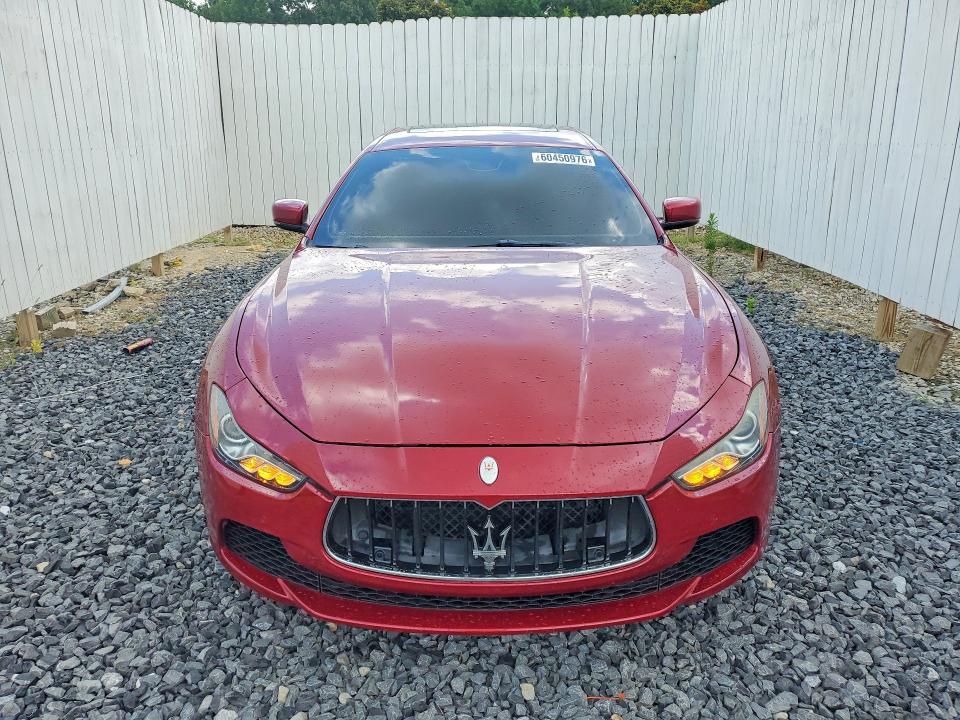 2015 Maserati Ghibli მანქანა იყიდება აუქციონზე, vin: ZAM57RTA0F1143362, აუქციონის ნომერი: 60450976