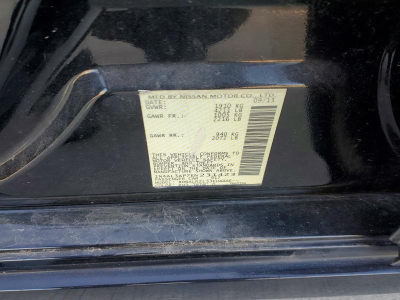 59010926 :رقم المزاد ، 1N4AL3AP7EN231423 vin ، 2014 Nissan Altima مزاد بيع