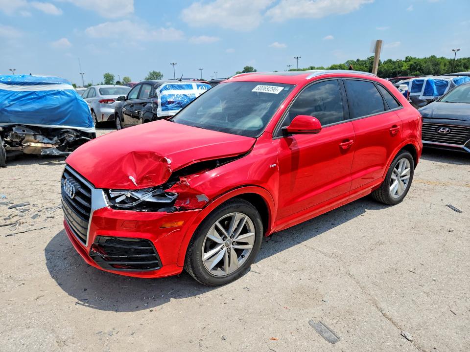 2018 Audi Q3 მანქანა იყიდება აუქციონზე, vin: WA1BCCFS9JR014142, აუქციონის ნომერი: 60069296