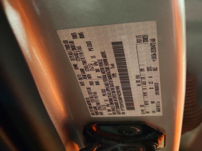 60516616 :رقم المزاد ، 1FTEW1EG9FKE55166 vin ، 2015 Ford F150 مزاد بيع