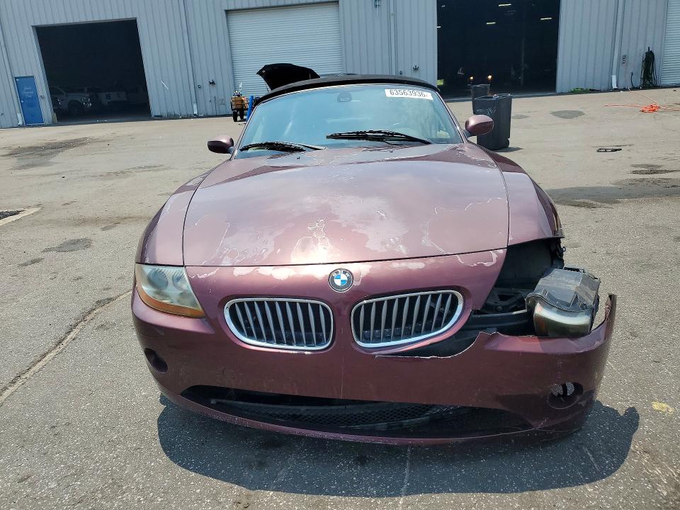Продажа на аукционе авто 2004 Bmw Z4, vin: 4USBT53534LT27236, номер лота: 63563936