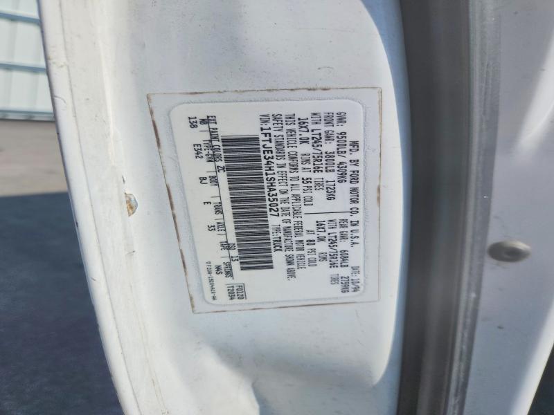 Продаж на аукціоні авто 1995 Ford Econoline, vin: 1FTJE34H1SHA35027, номер лоту: 60929366
