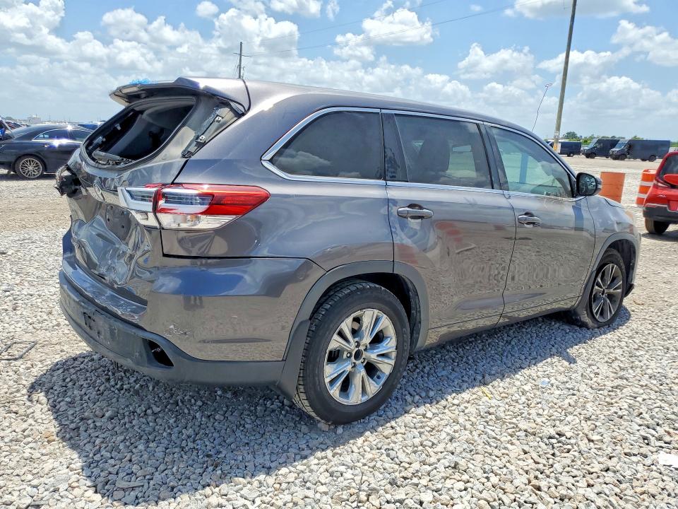 Продажа на аукционе авто 2017 Toyota Highlander, vin: 5TDZARFH4HS025109, номер лота: 62606716