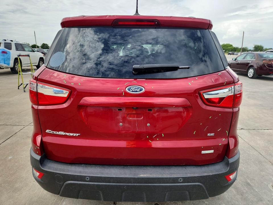61220586 :رقم المزاد ، MAJ3S2GE8LC333494 vin ، 2020 Ford Ecosport مزاد بيع