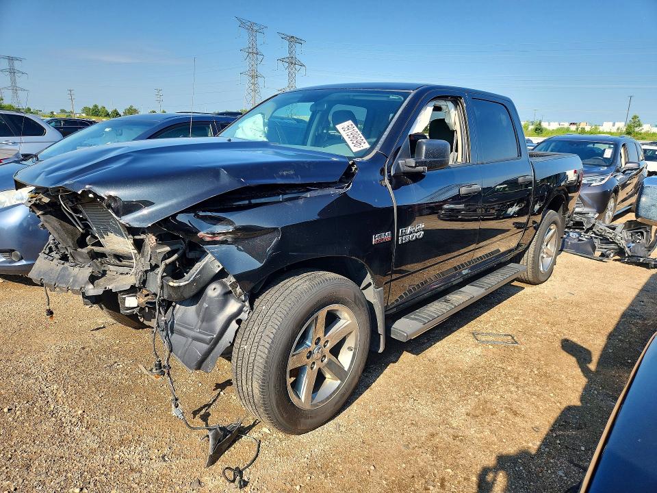 Auction sale of the 2018 Ram 1500, vin: 1C6RR7KT5JS155413, lot number: 59199696