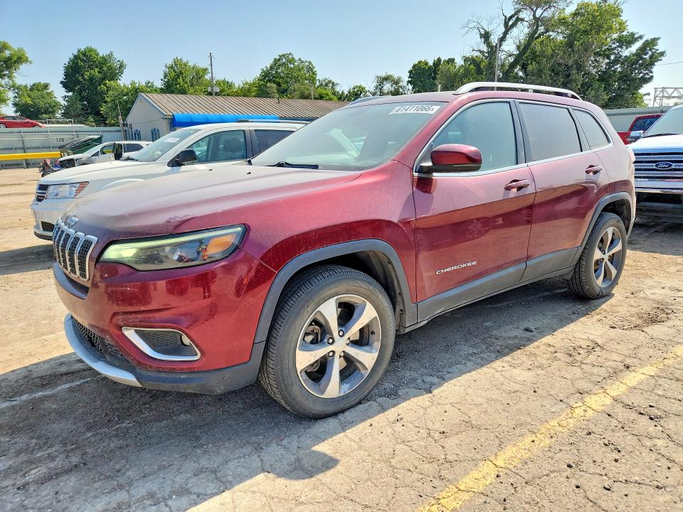 61411066 :رقم المزاد ، 1C4PJMDX2KD304081 vin ، 2019 Jeep Cherokee مزاد بيع