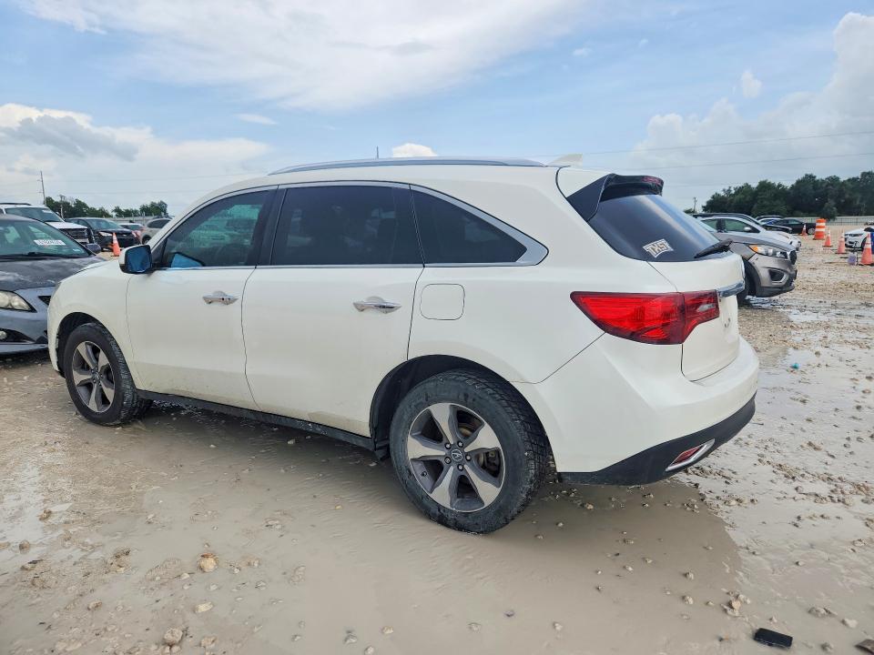 2014 Acura Mdx მანქანა იყიდება აუქციონზე, vin: 5FRYD4H24EB036379, აუქციონის ნომერი: 61186306