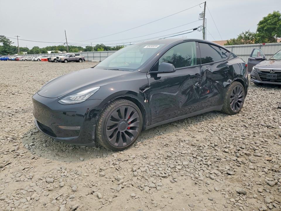 Продажа на аукционе авто 2021 Tesla Model Y, vin: 5YJYGDEF6MF081922, номер лота: 60456926