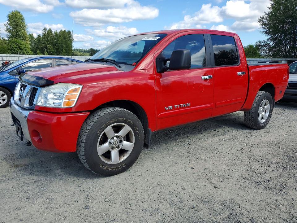 2007 Nissan Titan მანქანა იყიდება აუქციონზე, vin: 1N6AA07BX7N243334, აუქციონის ნომერი: 59823186
